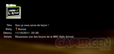 WRC 2 - trophées - BRONZE - 21